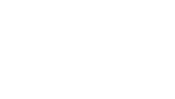 White icon of four school children
